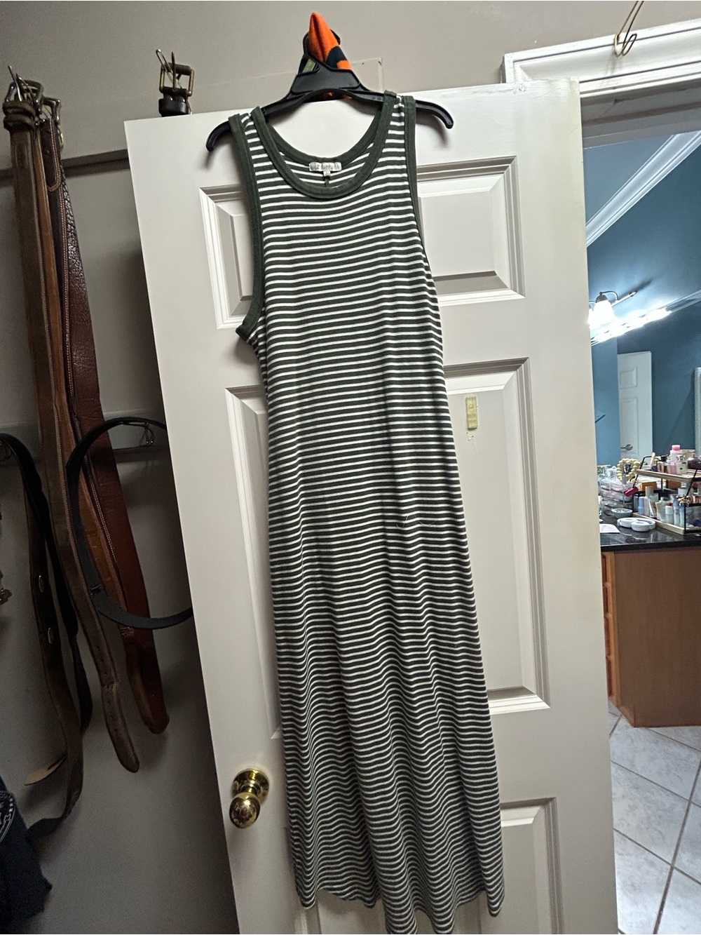 Sleeveless Z Supply Striped Maxi Dress
